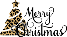 Load image into Gallery viewer, Leopard Christmas designs
