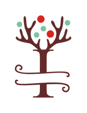 Load image into Gallery viewer, Reindeer Antler &amp; Lights monogram
