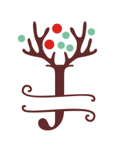 Load image into Gallery viewer, Reindeer Antler &amp; Lights monogram
