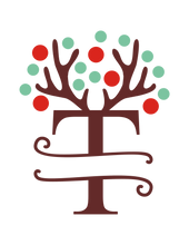 Load image into Gallery viewer, Reindeer Antler &amp; Lights monogram
